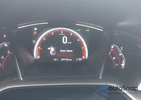 2019 Honda Civic Sport Touring из США, поврежденный, VIN SHHFK7H95KU221645